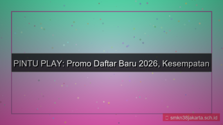 konten PINTU PLAY promo daftar baru 2026