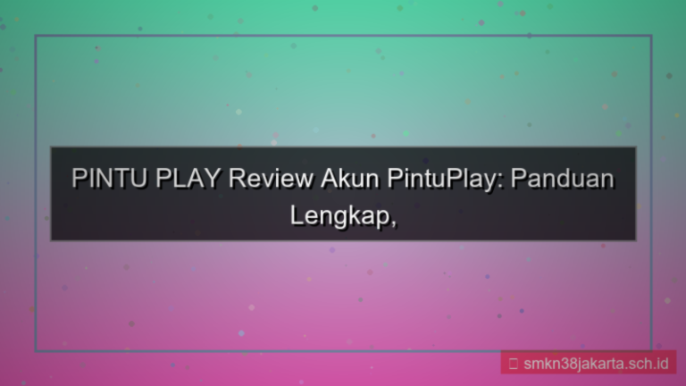 tampilan PINTU PLAY review akun pintuplay