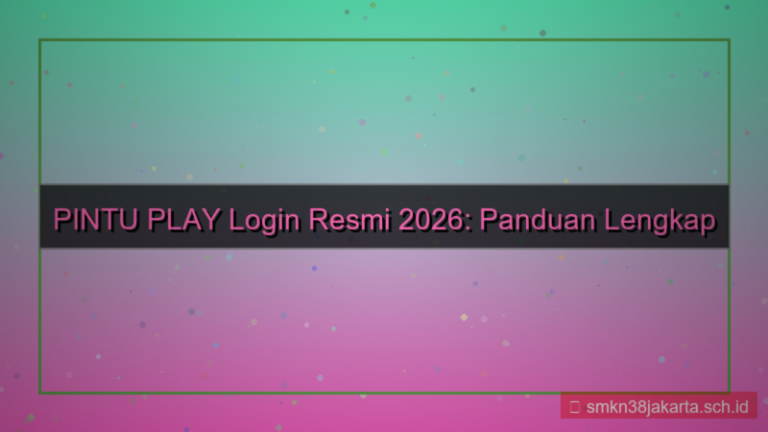 visual PINTU PLAY situs login resmi 2026