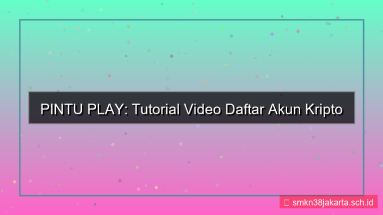 PINTU PLAY tutorial video daftar