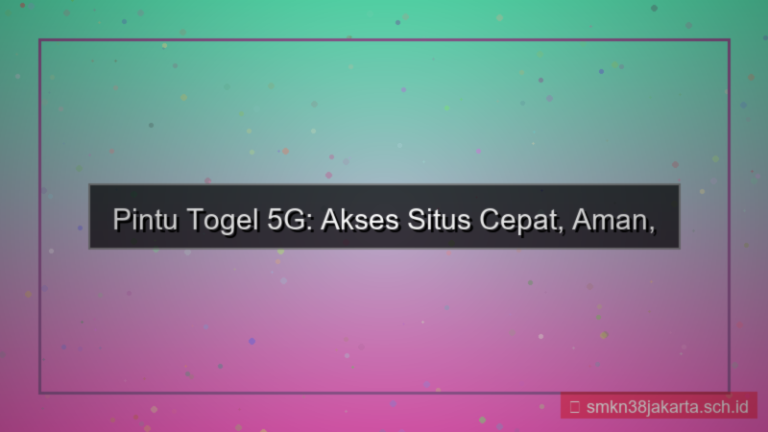 tampilan PINTU TOGEL 5g akses situs