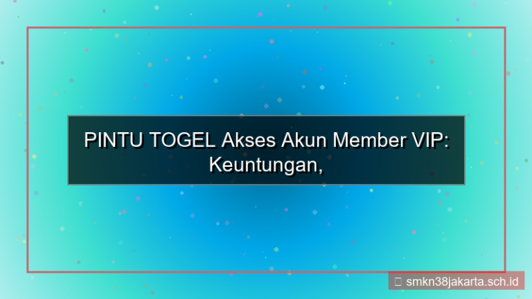 gambar PINTU TOGEL akses akun member vip