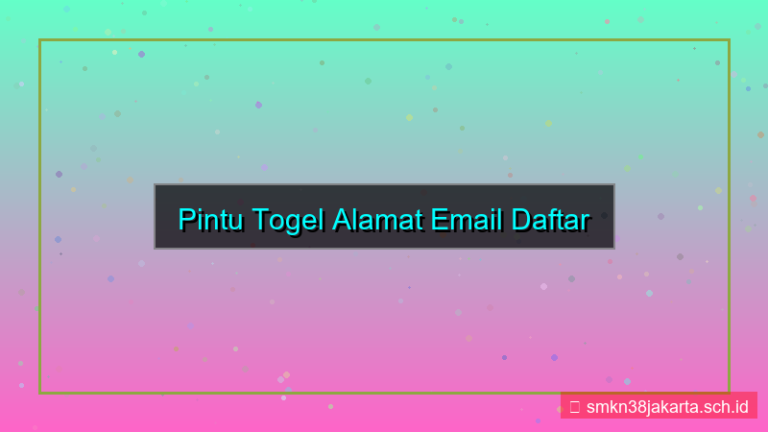 gambar PINTU TOGEL alamat email daftar