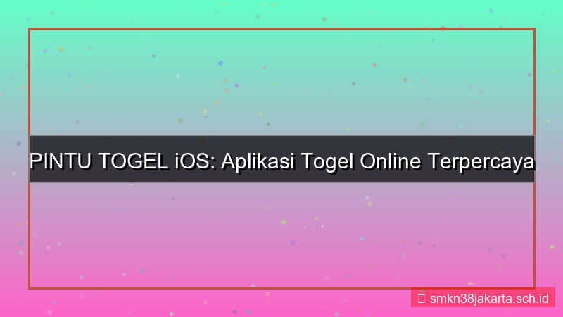 PINTU TOGEL app ios pintutogel