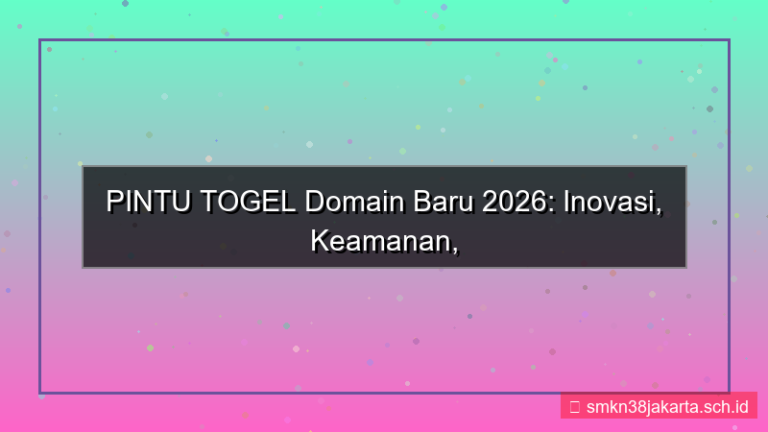 ilustrasi PINTU TOGEL domain baru 2026