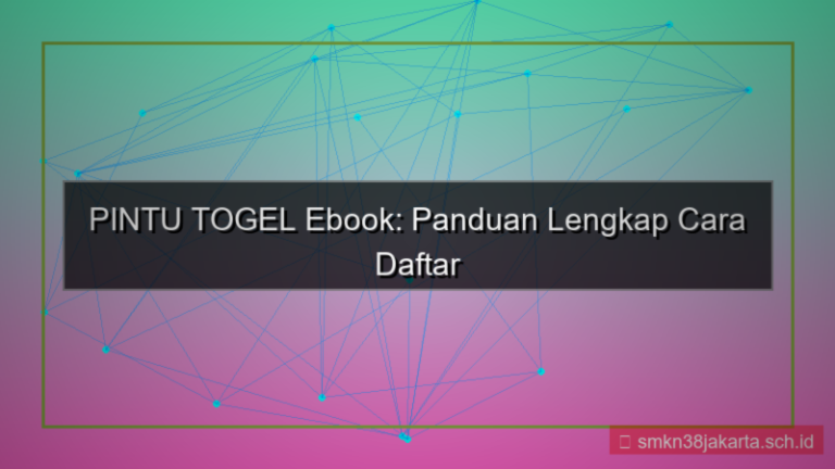 ilustrasi PINTU TOGEL ebook cara daftar
