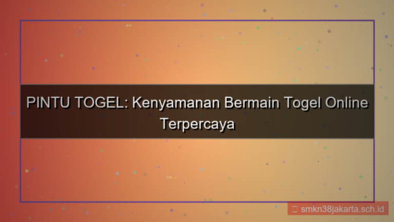 visual PINTU TOGEL kenyamanan bermain pintutogel