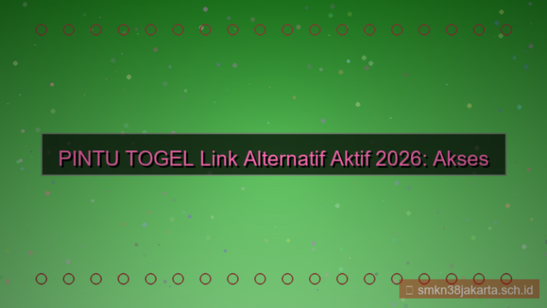 PINTU TOGEL link alternatif aktif 2026