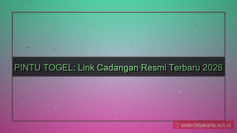 PINTU TOGEL link cadangan resmi 2026
