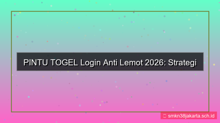 visual PINTU TOGEL login anti lemot 2026
