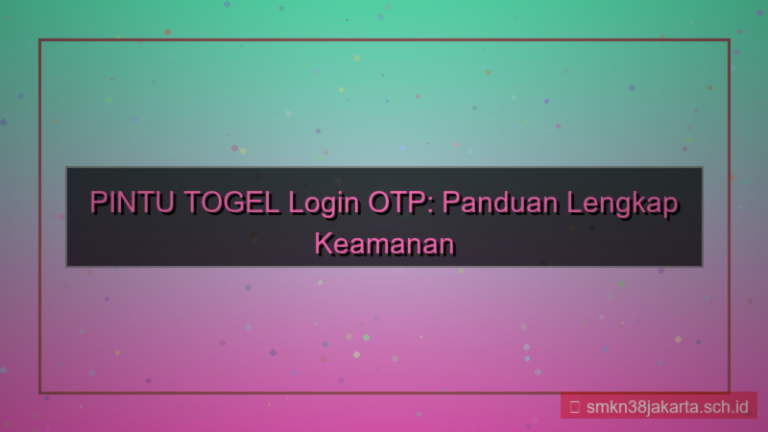 visual PINTU TOGEL login pakai otp