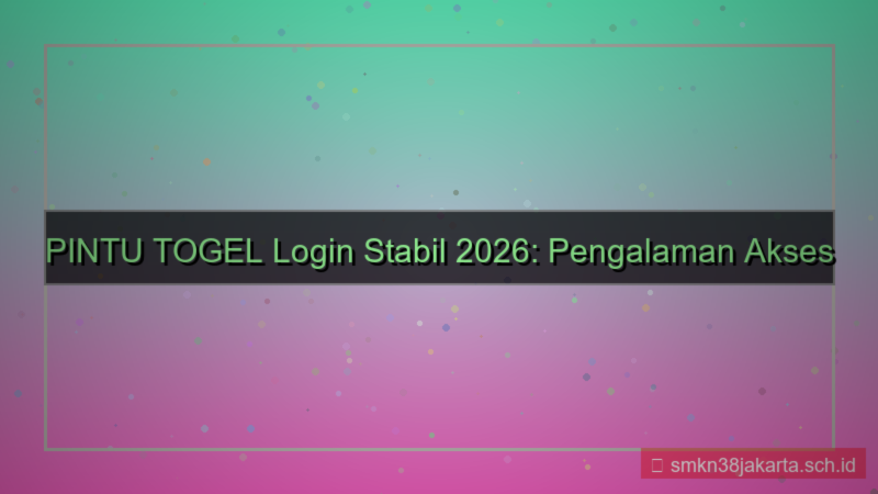 gambar PINTU TOGEL login stabil 2026