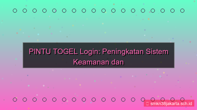 gambar PINTU TOGEL perbaikan sistem login