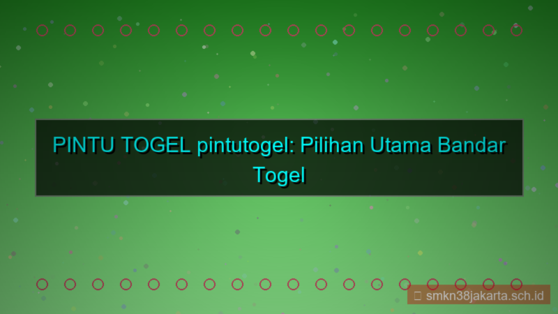 visual PINTU TOGEL pintutogel pilihan utama