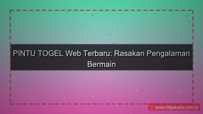 visual PINTU TOGEL versi web terbaru