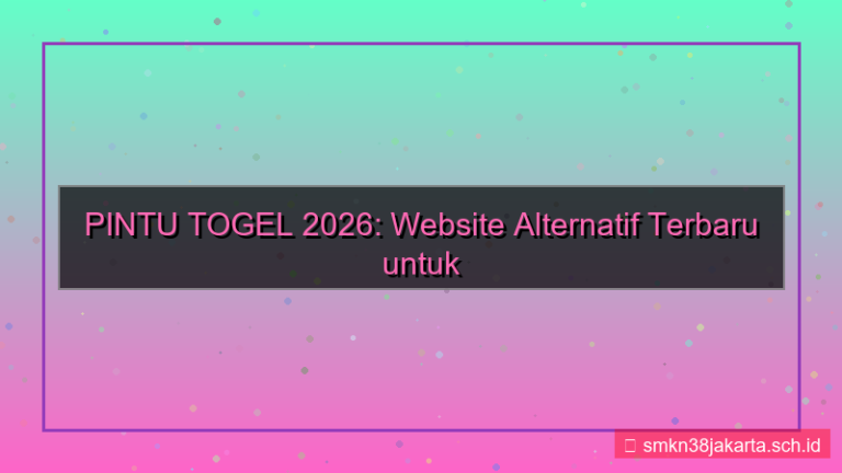 konten PINTU TOGEL website alternatif terbaru 2026
