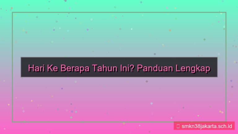 desain sekarang hari ke berapa dari 365 hari