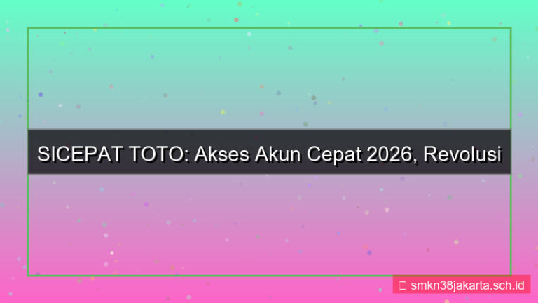visual SICEPAT TOTO akses akun cepat 2026