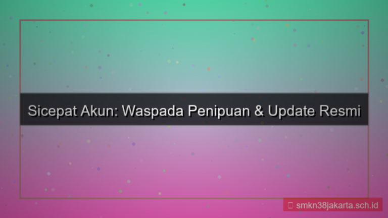 SICEPAT TOTO akun update terbaru 2026
