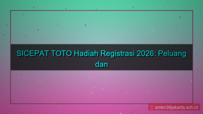 tampilan SICEPAT TOTO hadiah registrasi 2026