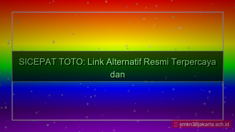 tampilan SICEPAT TOTO link alternatif aktif 2026