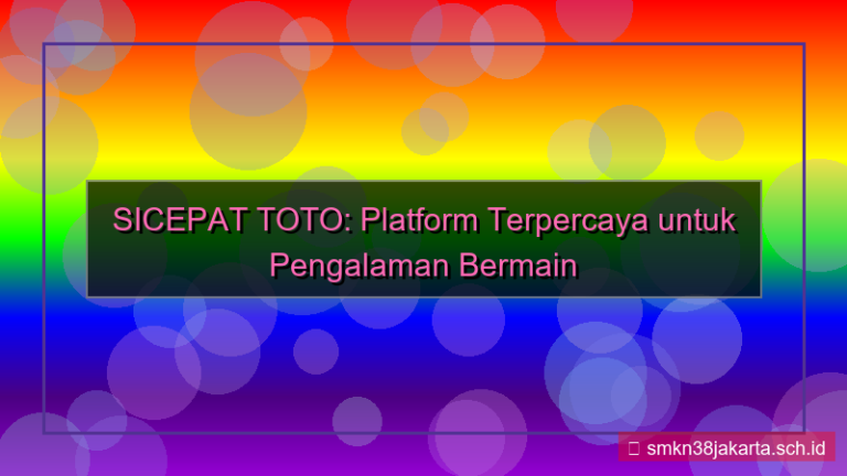 gambar SICEPAT TOTO sicepattoto platform terpercaya