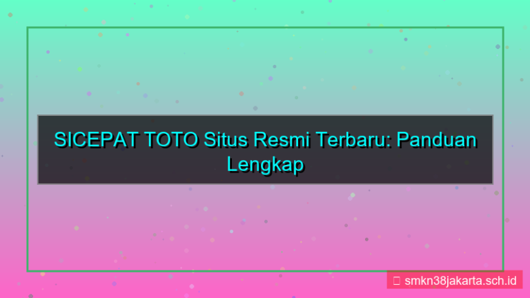 gambar SICEPAT TOTO situs resmi terbaru