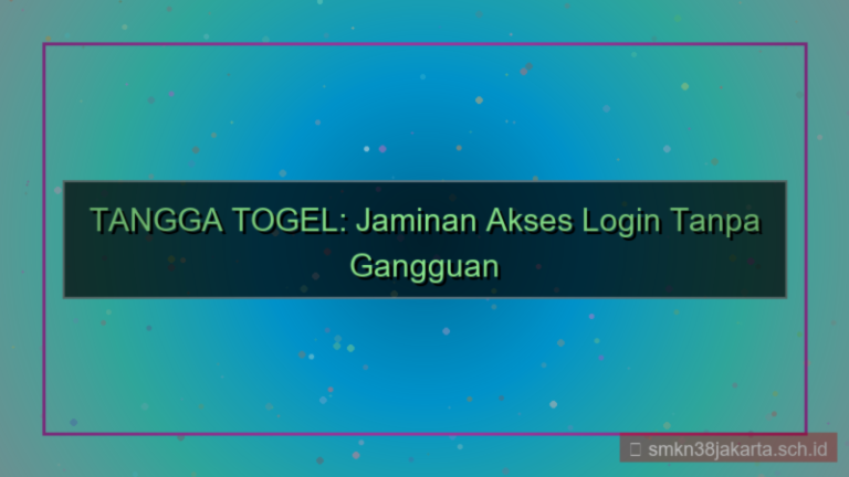 desain TANGGA TOGEL akses login tanpa gangguan 2026