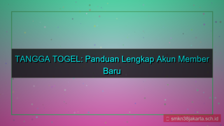 ilustrasi TANGGA TOGEL akun member baru 2026
