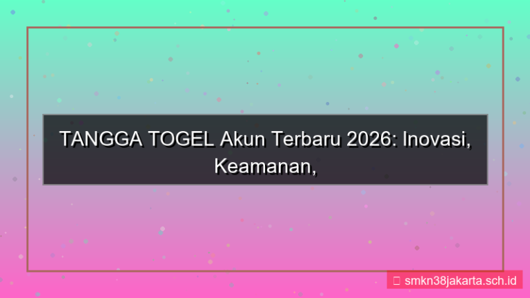 desain TANGGA TOGEL akun terbaru 2026