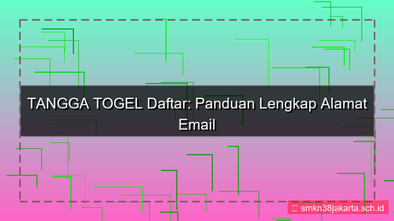 tampilan TANGGA TOGEL alamat email daftar