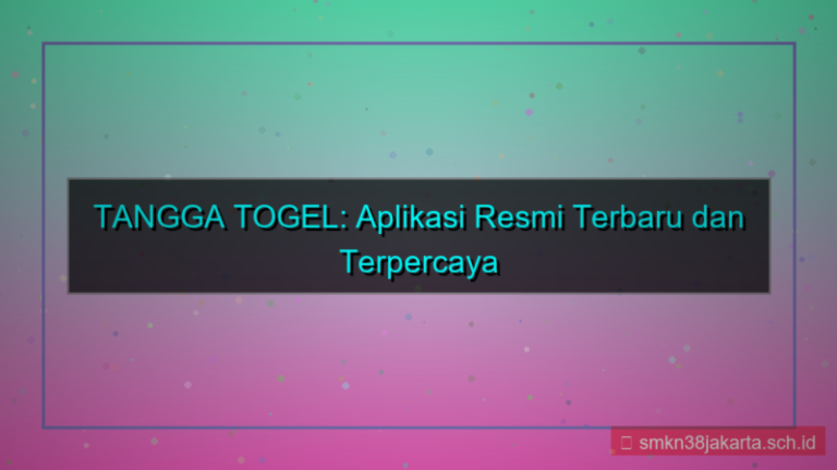 tampilan TANGGA TOGEL aplikasi resmi terbaru