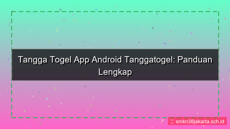 TANGGA TOGEL app android tanggatogel