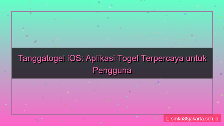 TANGGA TOGEL app ios tanggatogel