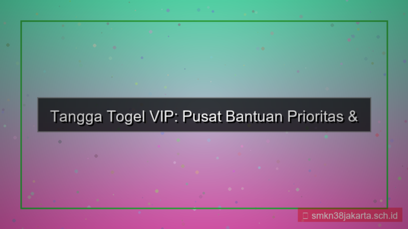 TANGGA TOGEL call center vip