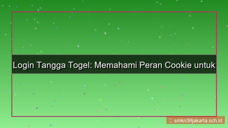 TANGGA TOGEL cookie enable login