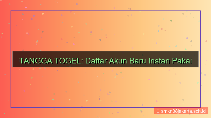 desain TANGGA TOGEL daftar pakai facebook