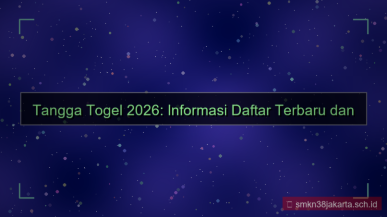 gambar TANGGA TOGEL daftar terbaru hari ini 2026