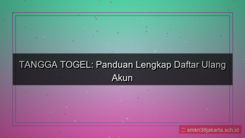 gambar TANGGA TOGEL daftar ulang akun lama