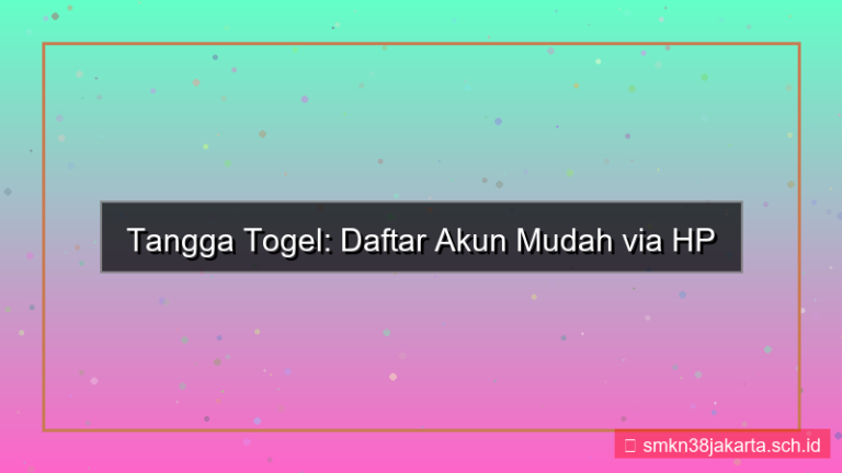 gambar TANGGA TOGEL daftar via hp android