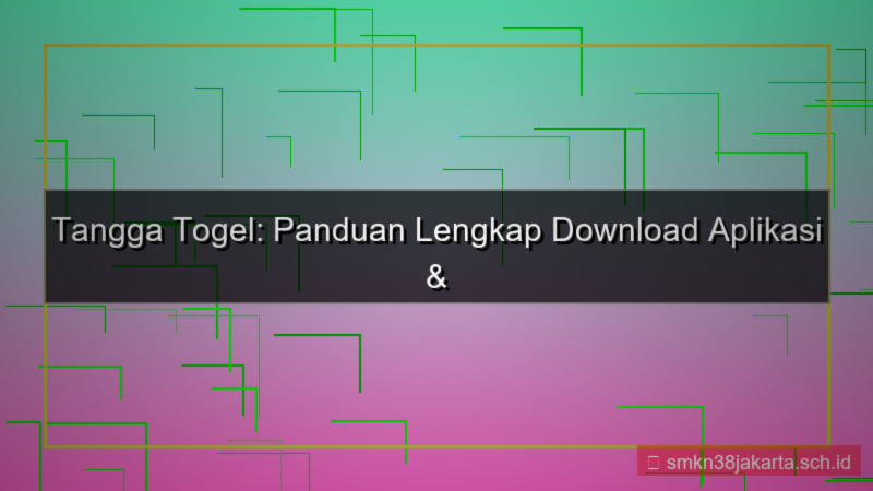 tampilan TANGGA TOGEL download aplikasi login