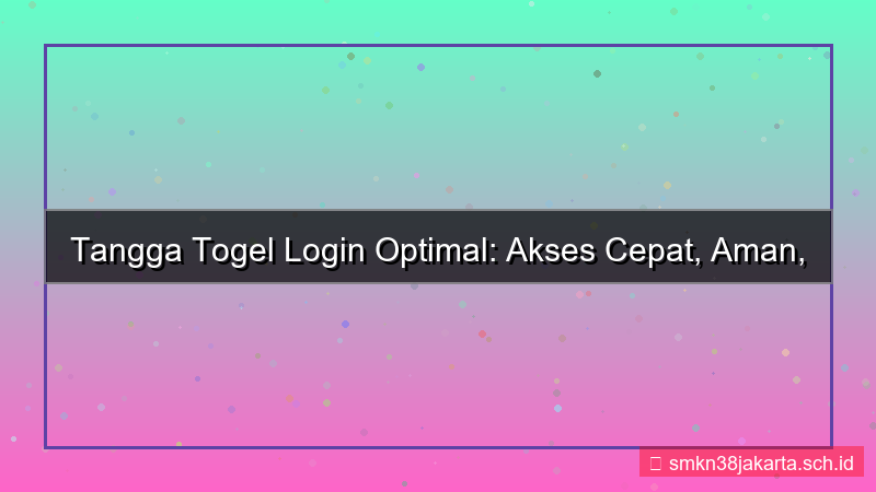 TANGGA TOGEL edge login optimal
