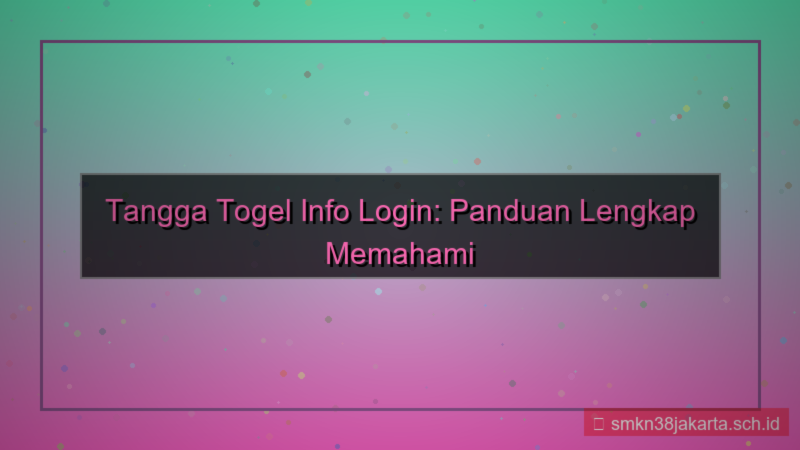 TANGGA TOGEL email blast info login