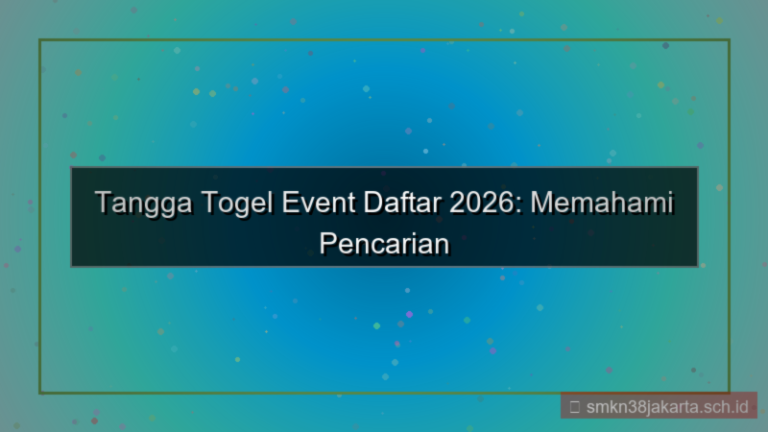 visual TANGGA TOGEL event daftar 2026