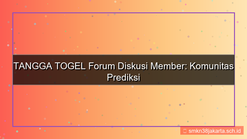 tampilan TANGGA TOGEL forum diskusi member