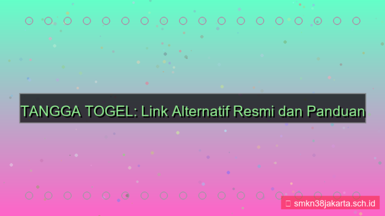 TANGGA TOGEL link alternatif daftar
