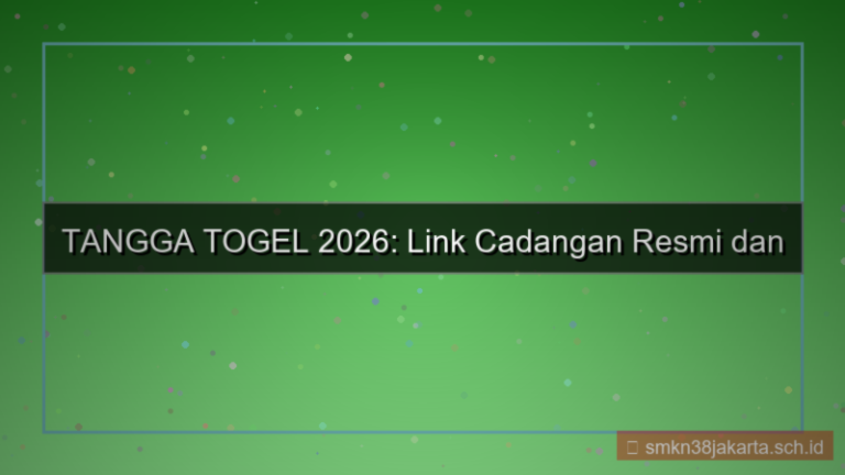 ilustrasi TANGGA TOGEL link cadangan resmi 2026