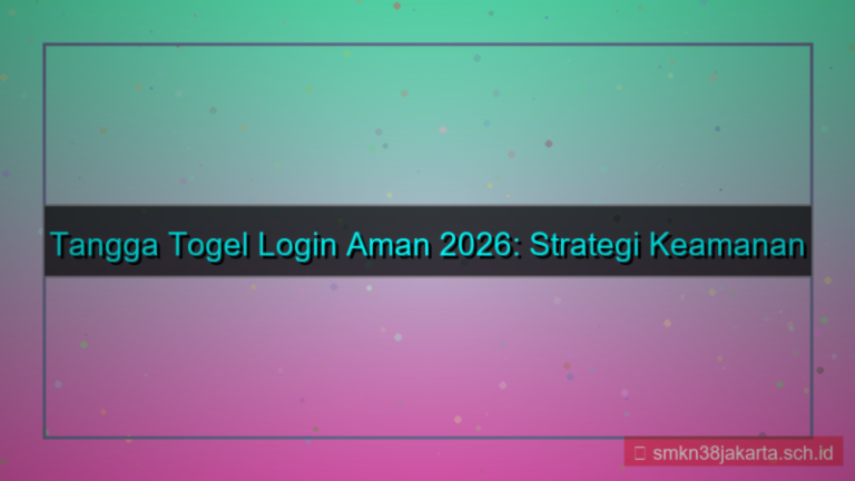 ilustrasi TANGGA TOGEL login aman 2026