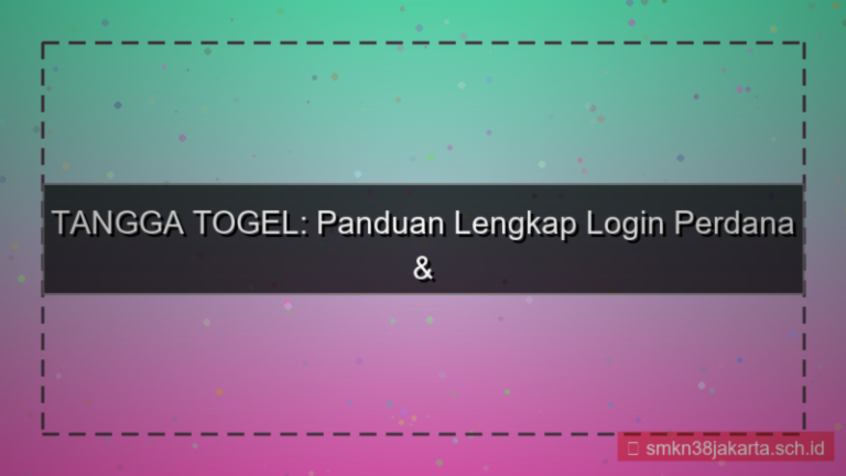 visual TANGGA TOGEL login perdana akun baru