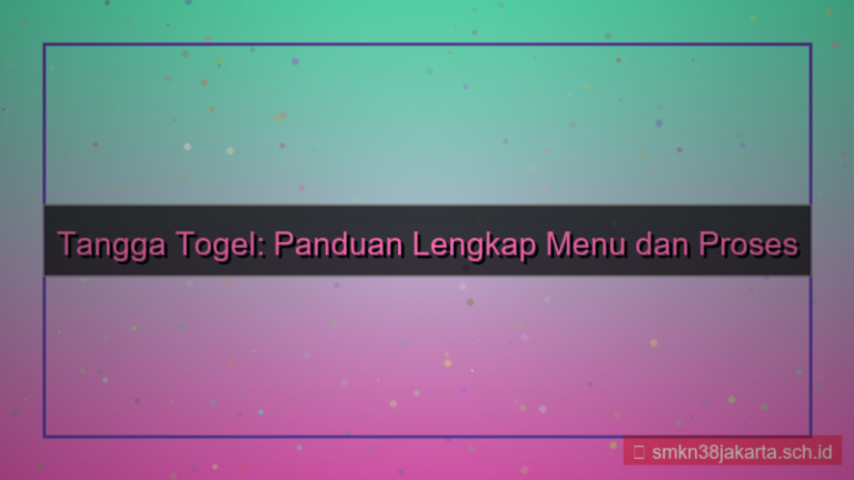 konten TANGGA TOGEL menu daftar jelas